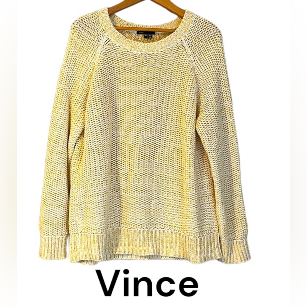 Vince woven knitted sweater